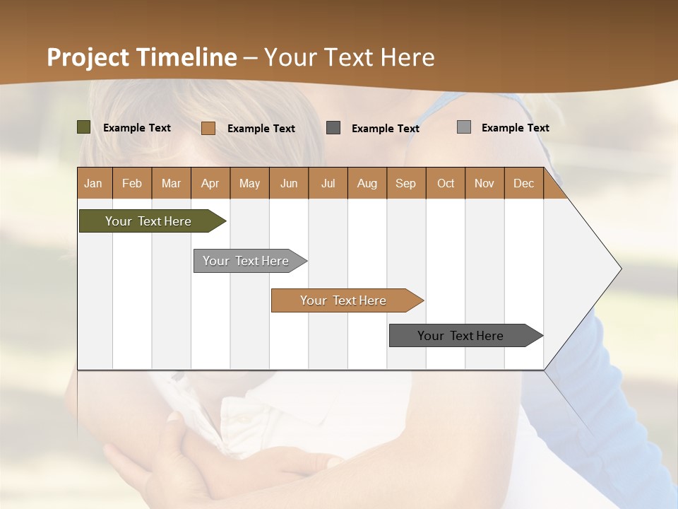 Adult Copy Space Park PowerPoint Template
