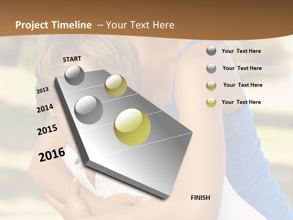 Adult Copy Space Park PowerPoint Template