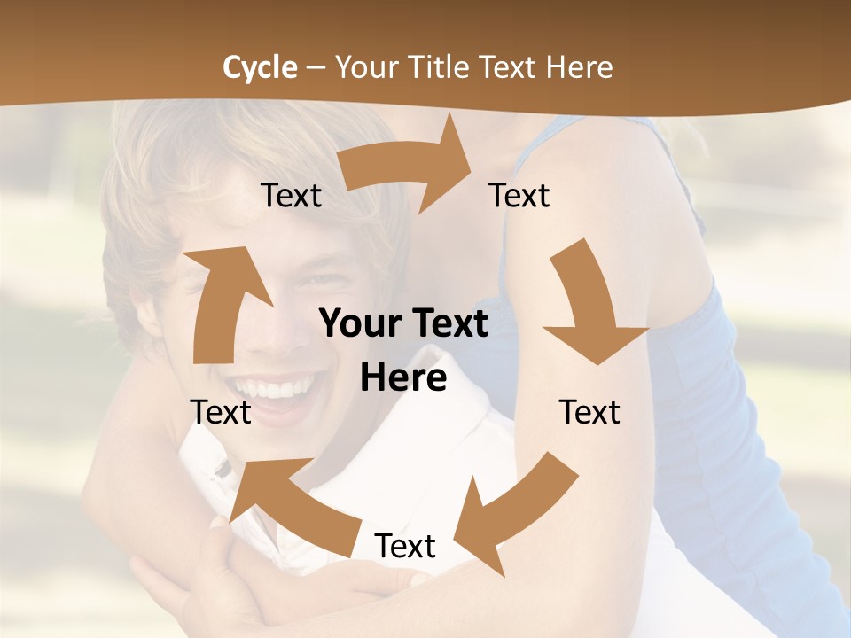 Adult Copy Space Park PowerPoint Template