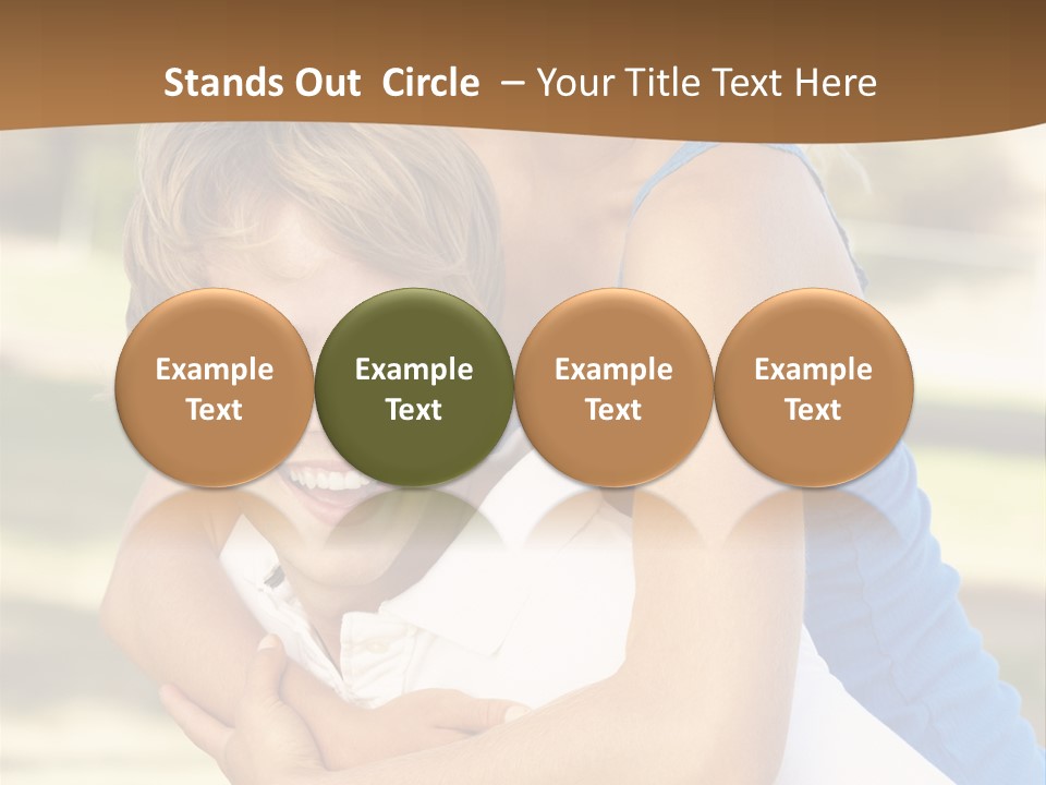 Adult Copy Space Park PowerPoint Template