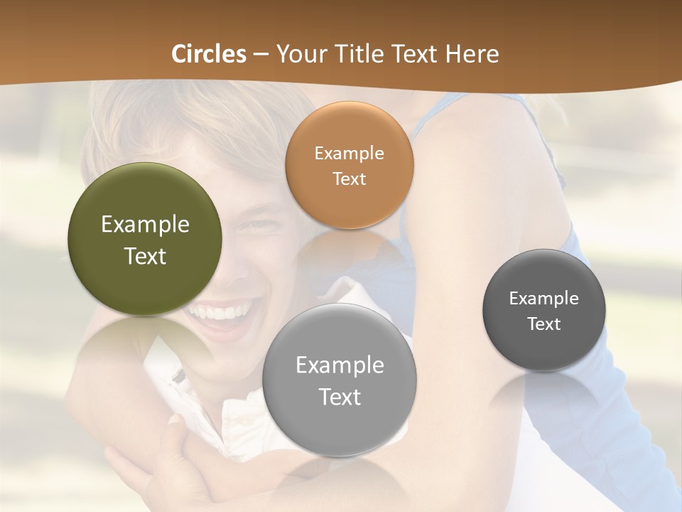 Adult Copy Space Park PowerPoint Template