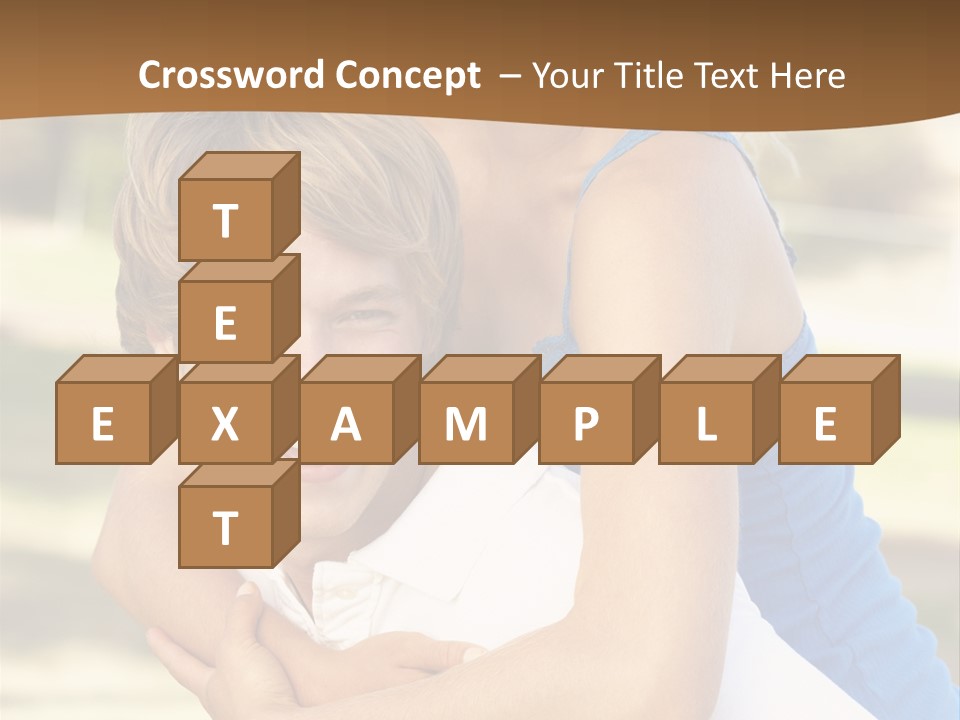 Adult Copy Space Park PowerPoint Template