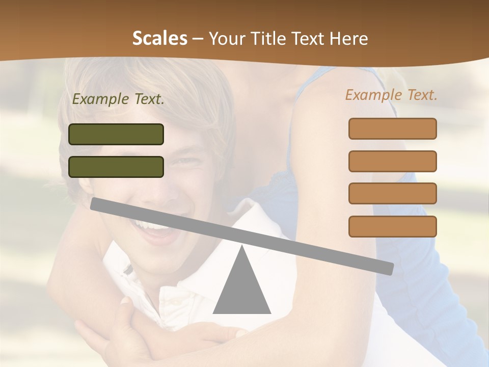 Adult Copy Space Park PowerPoint Template