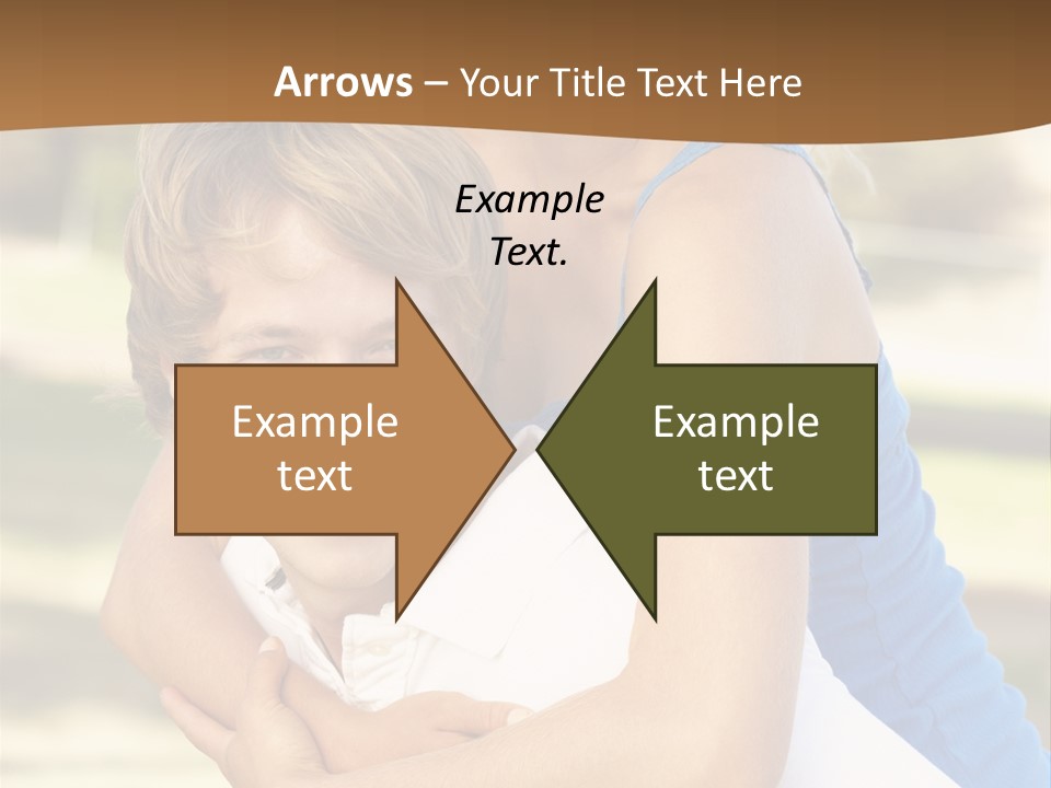 Adult Copy Space Park PowerPoint Template