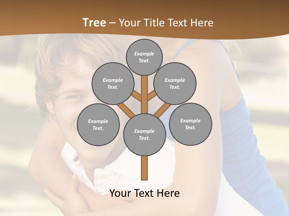 Adult Copy Space Park PowerPoint Template