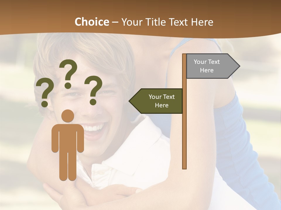 Adult Copy Space Park PowerPoint Template