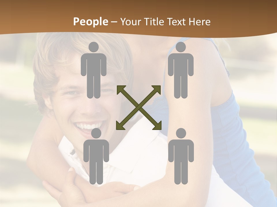 Adult Copy Space Park PowerPoint Template