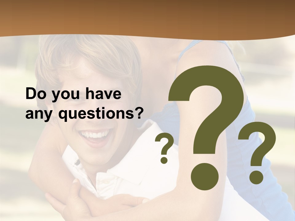 Adult Copy Space Park PowerPoint Template