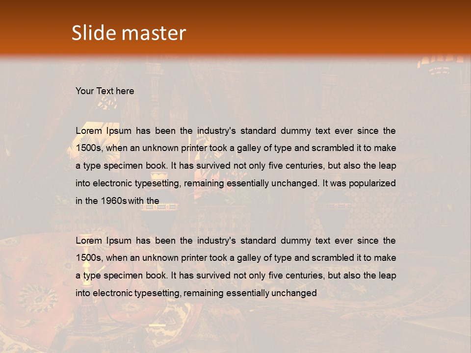 Palace Interior PowerPoint Template