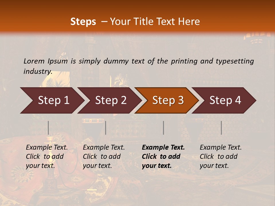 Palace Interior PowerPoint Template