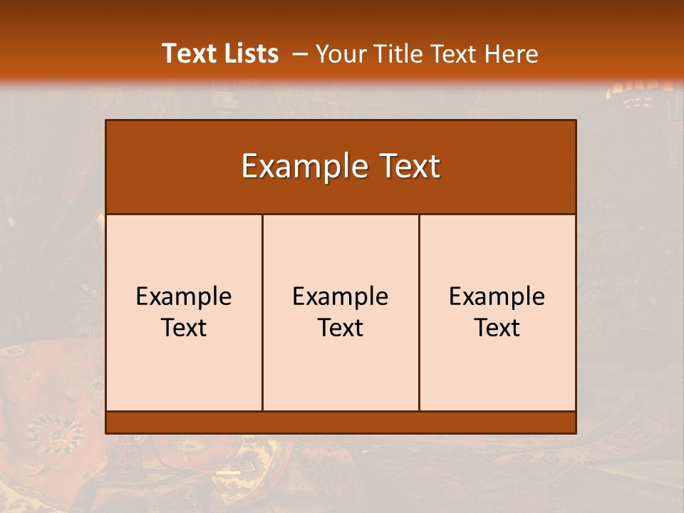 Palace Interior PowerPoint Template