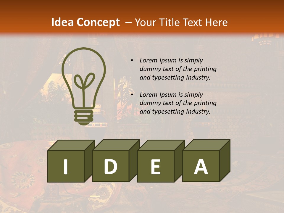 Palace Interior PowerPoint Template