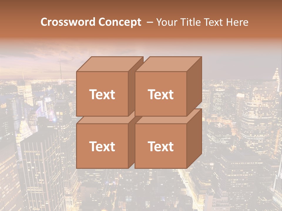 City Skyline PowerPoint Template