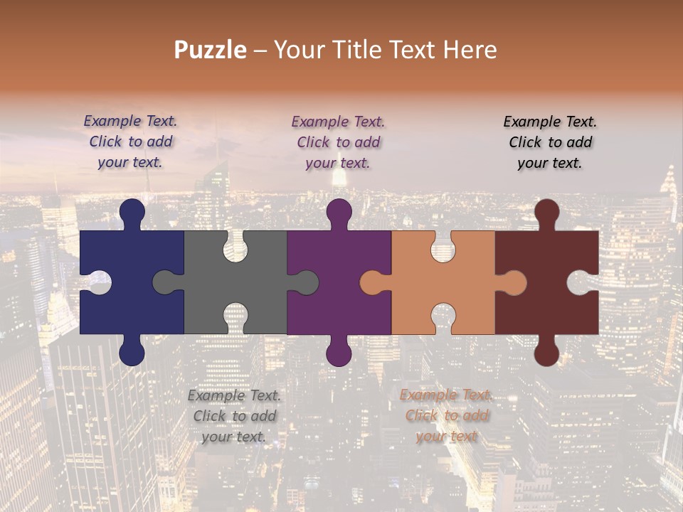 City Skyline PowerPoint Template