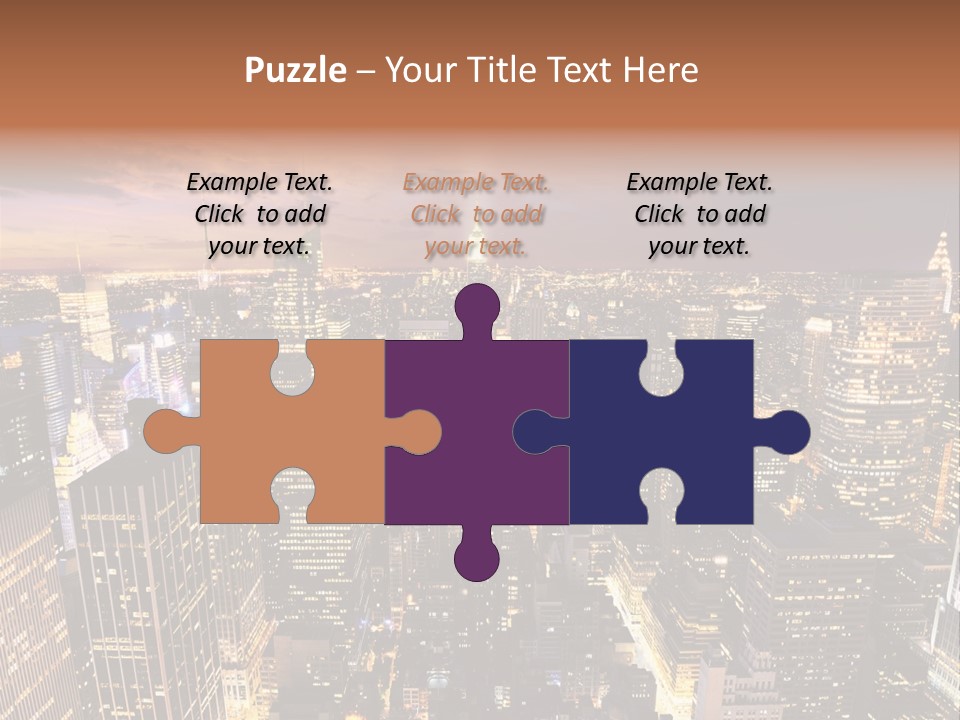 City Skyline PowerPoint Template