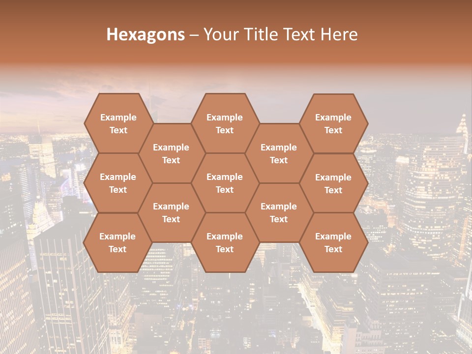 City Skyline PowerPoint Template