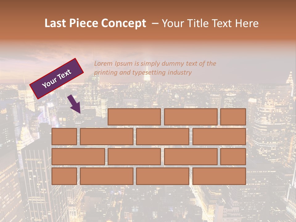 City Skyline PowerPoint Template
