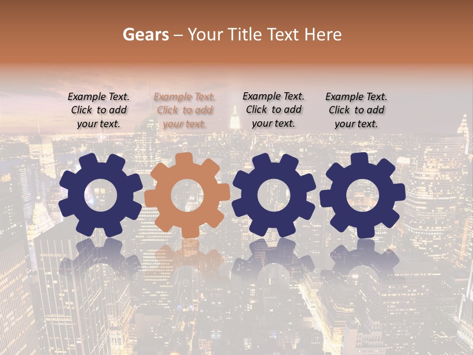 City Skyline PowerPoint Template