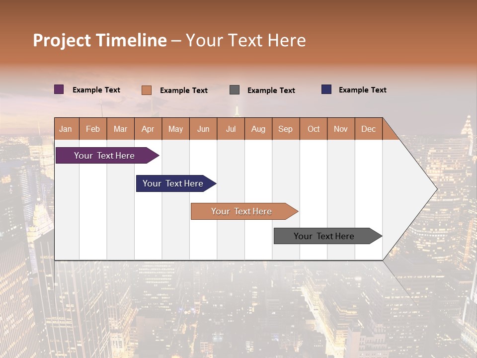 City Skyline PowerPoint Template
