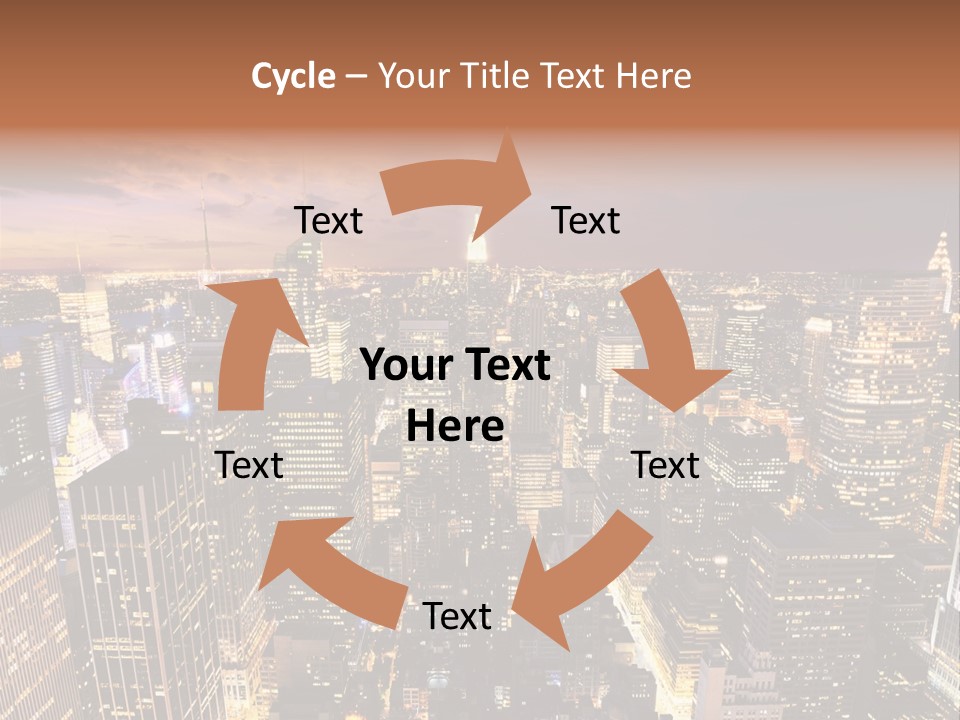 City Skyline PowerPoint Template