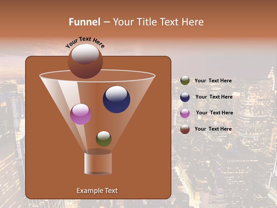 City Skyline PowerPoint Template