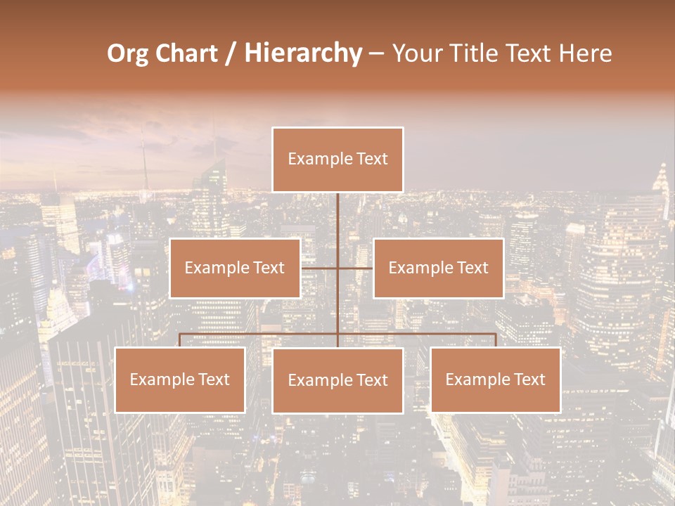 City Skyline PowerPoint Template