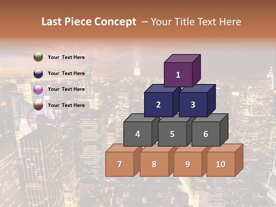 City Skyline PowerPoint Template