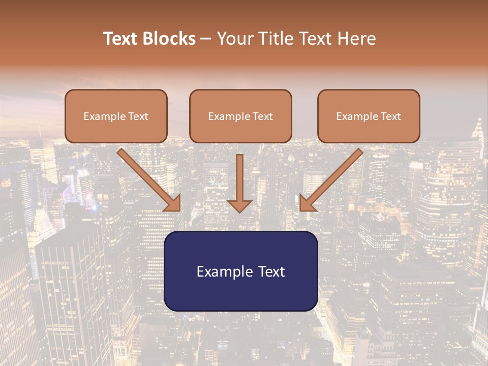 City Skyline PowerPoint Template