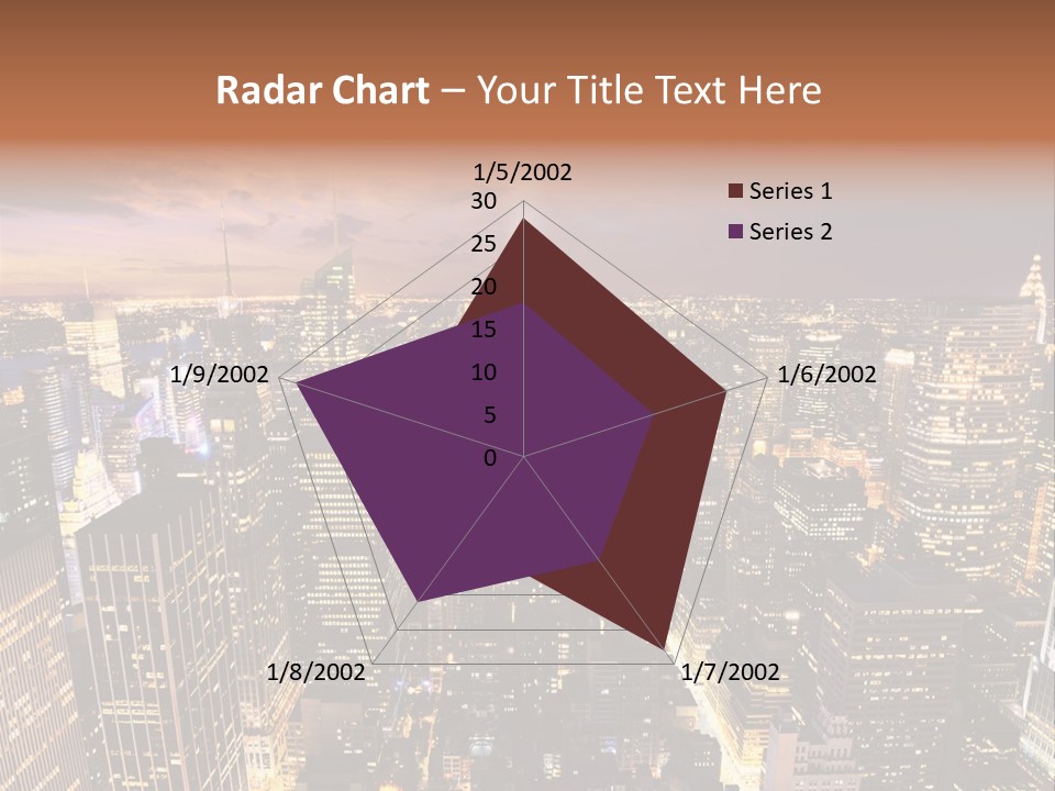 City Skyline PowerPoint Template