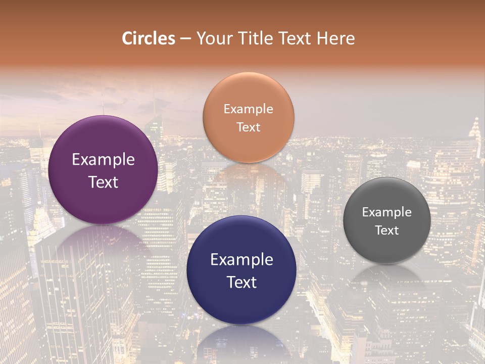 City Skyline PowerPoint Template