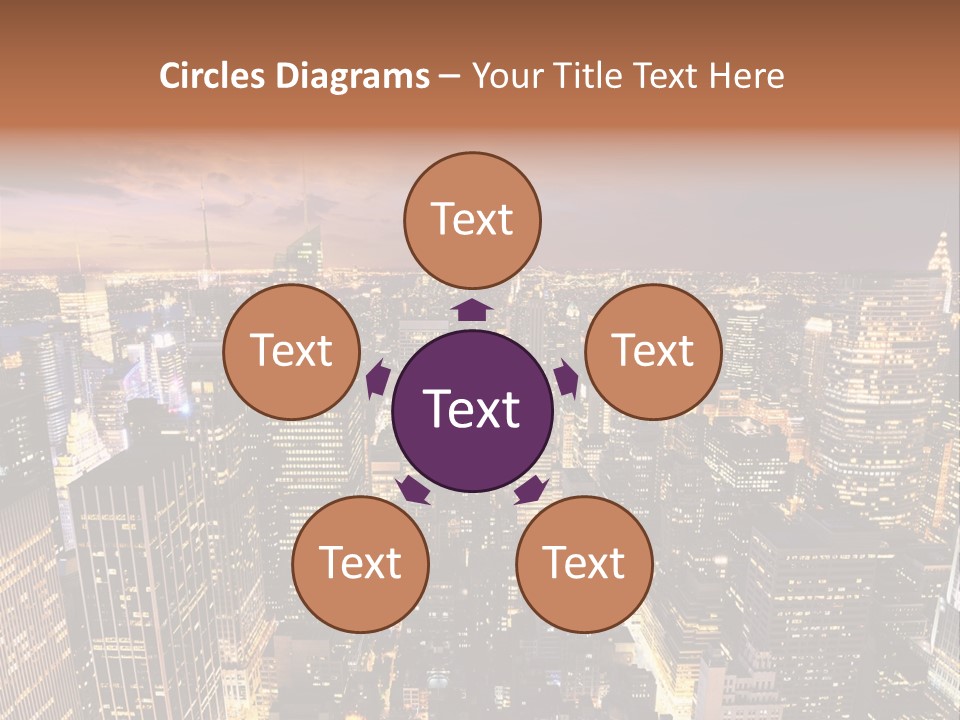 City Skyline PowerPoint Template