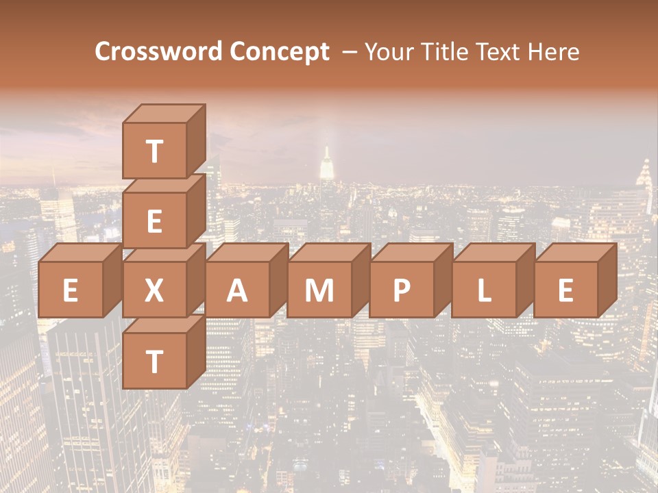 City Skyline PowerPoint Template