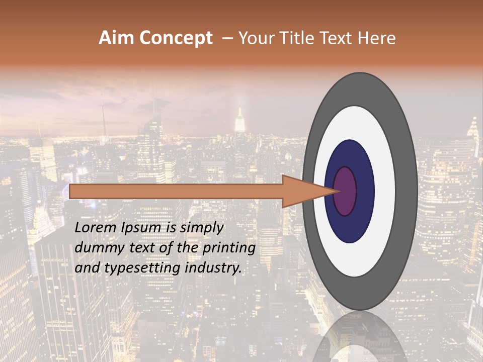 City Skyline PowerPoint Template