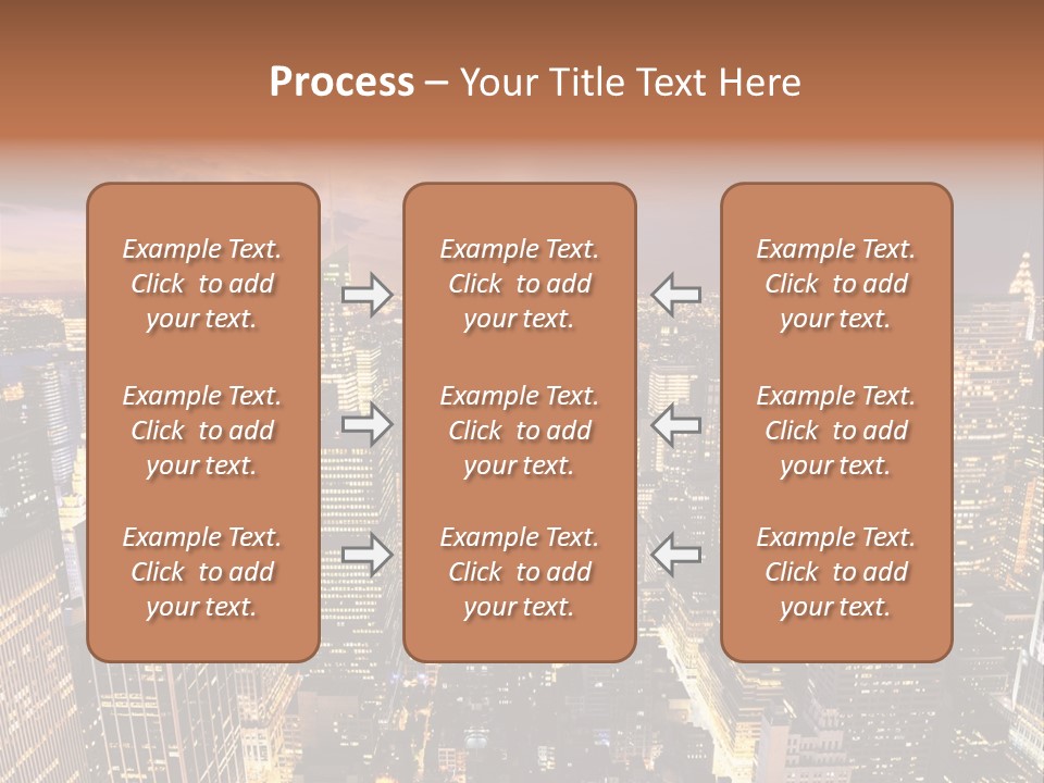 City Skyline PowerPoint Template