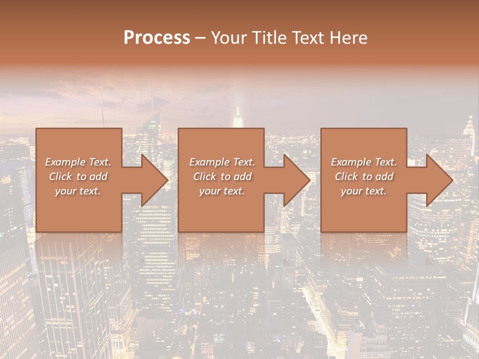 City Skyline PowerPoint Template