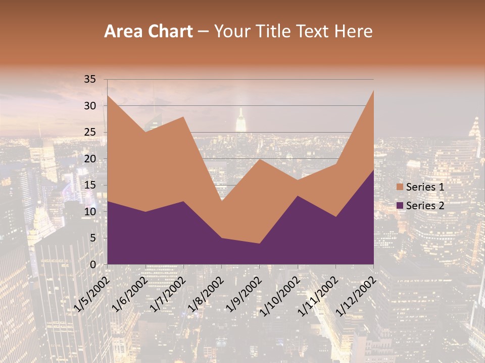 City Skyline PowerPoint Template