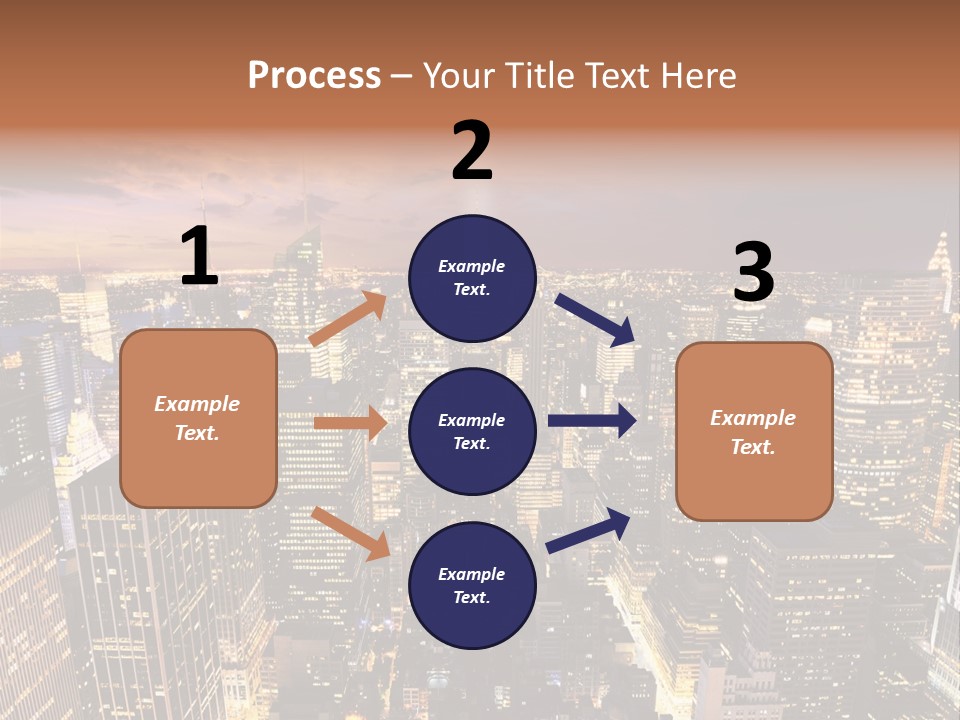 City Skyline PowerPoint Template