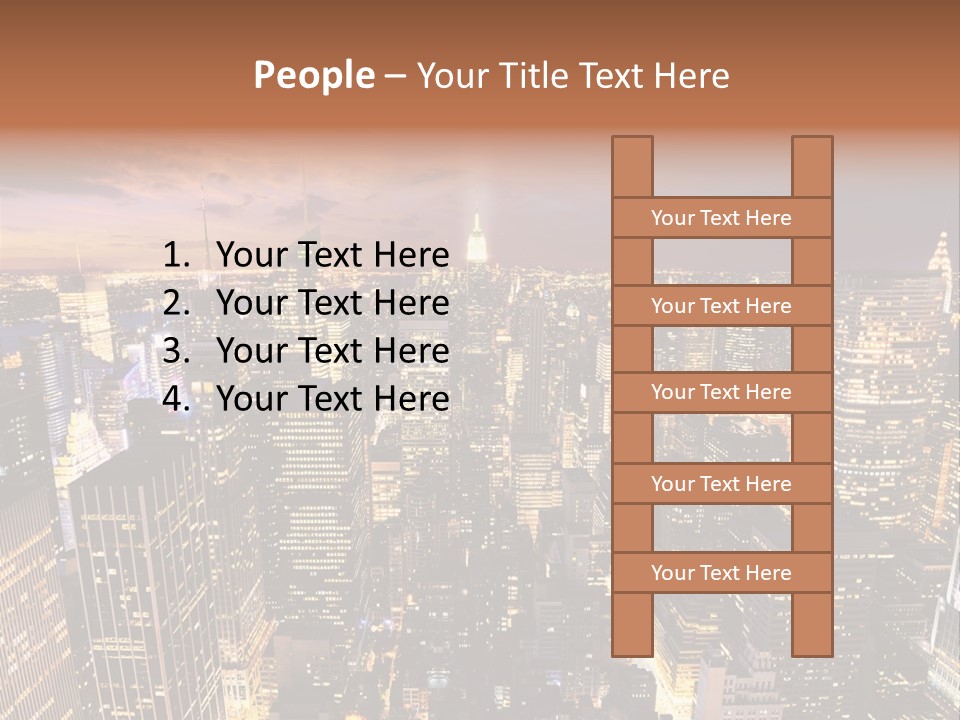 City Skyline PowerPoint Template