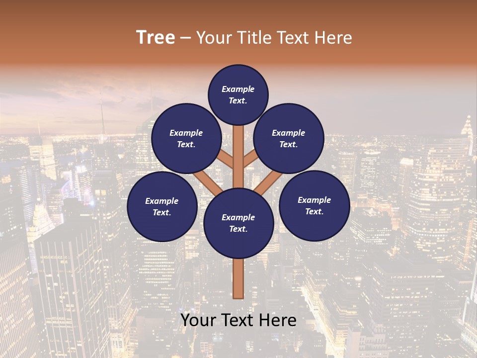 City Skyline PowerPoint Template