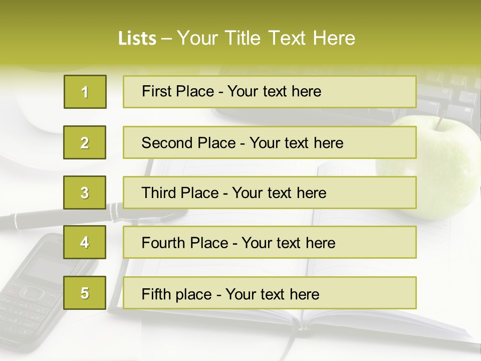 Post Telephone House PowerPoint Template