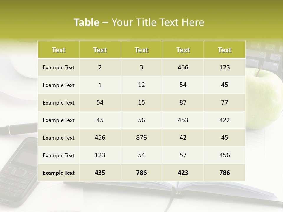 Post Telephone House PowerPoint Template
