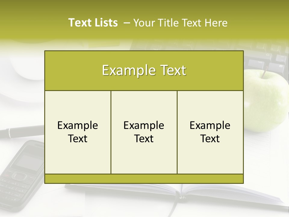 Post Telephone House PowerPoint Template