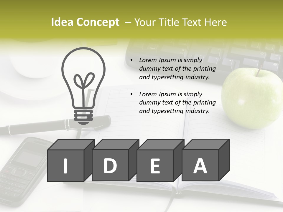 Post Telephone House PowerPoint Template