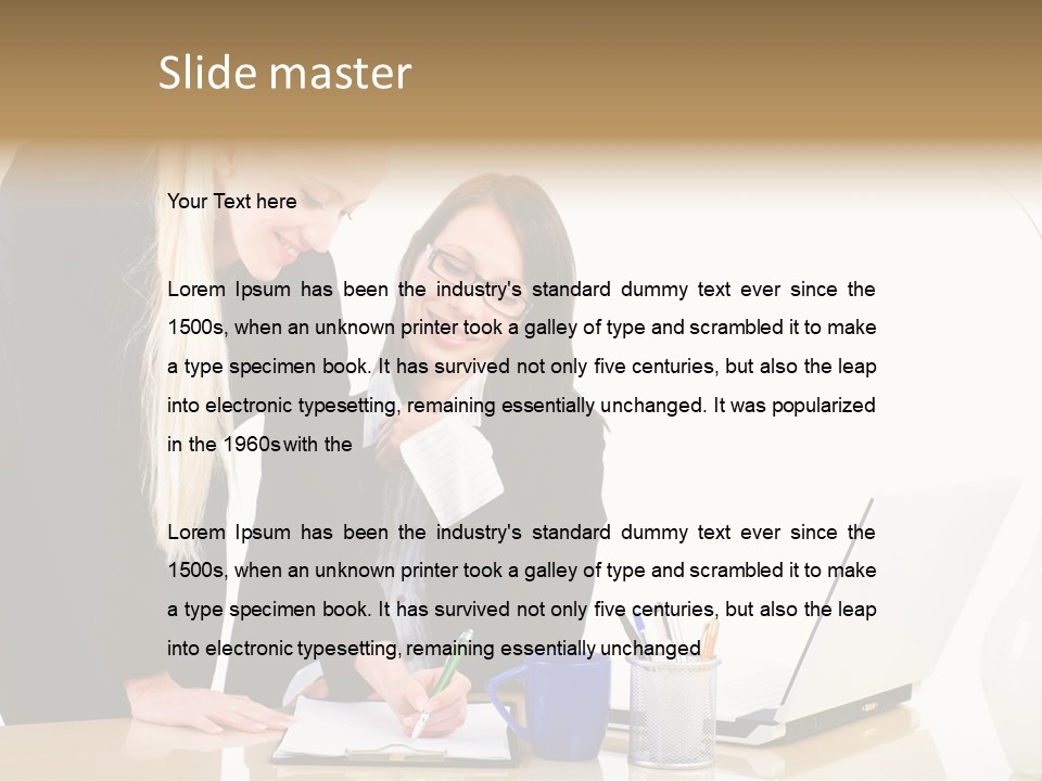 Computer Courses Banner PowerPoint Template