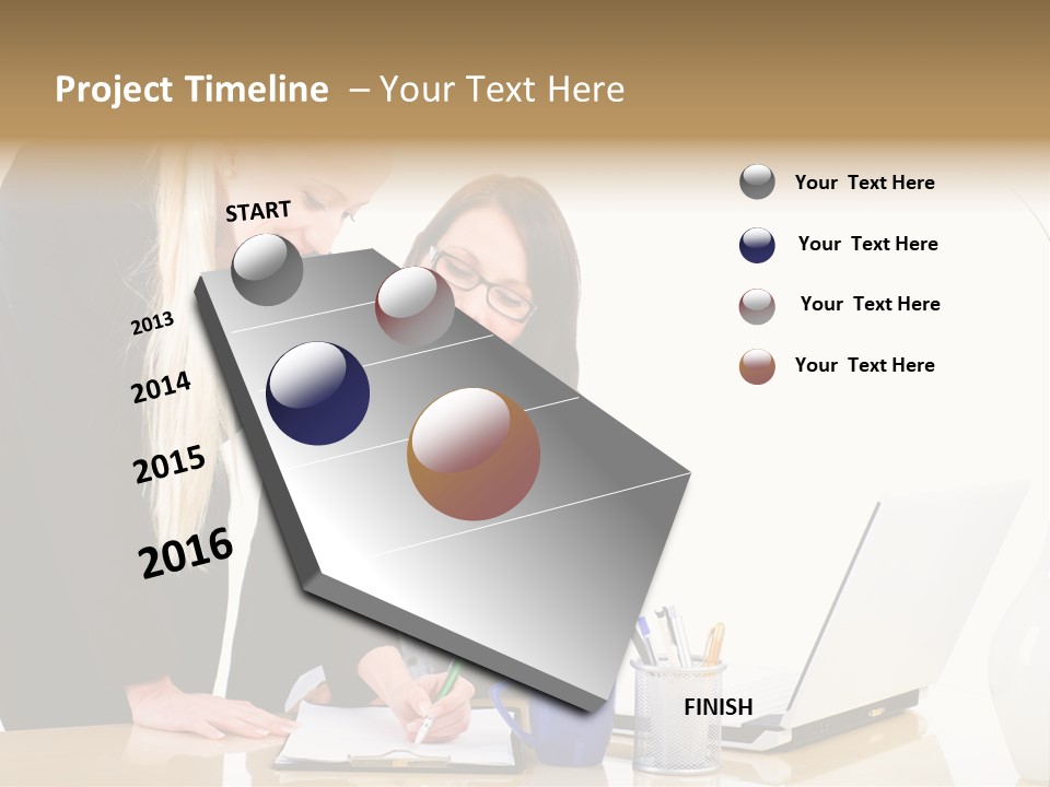 Computer Courses Banner PowerPoint Template