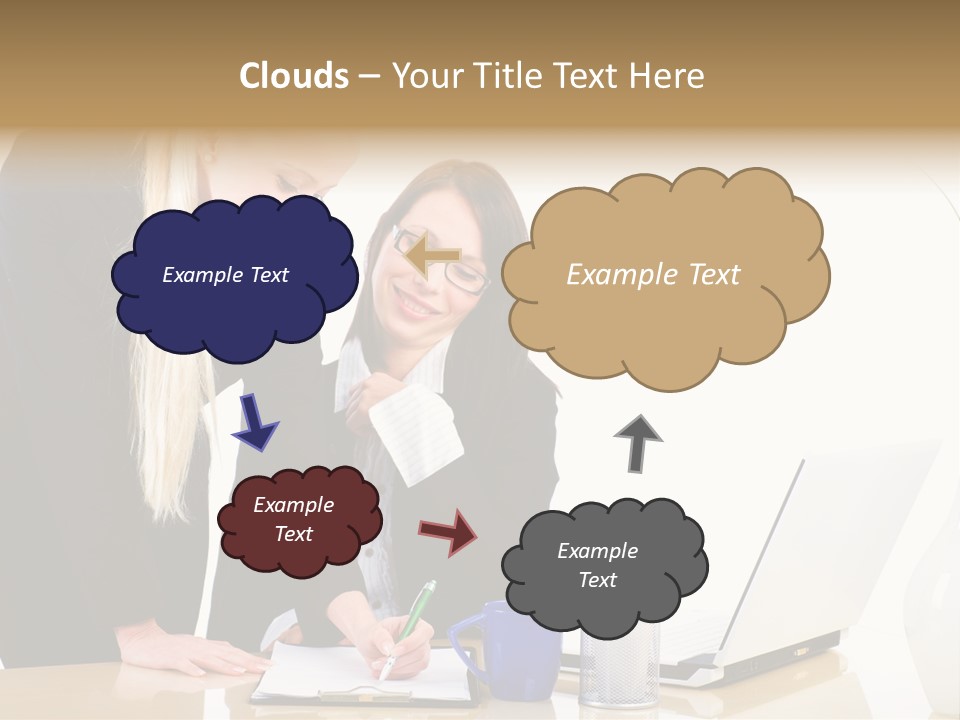 Computer Courses Banner PowerPoint Template