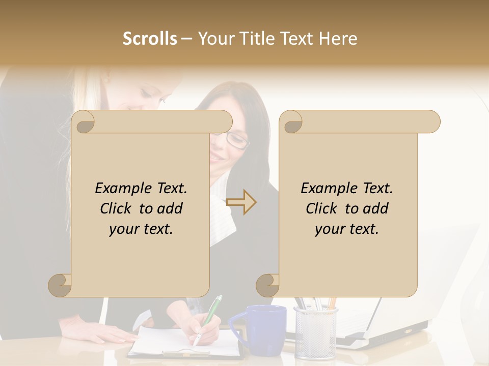 Computer Courses Banner PowerPoint Template