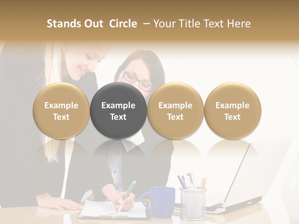 Computer Courses Banner PowerPoint Template