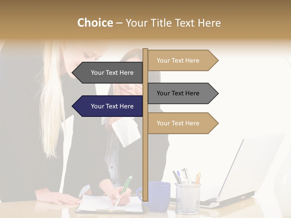 Computer Courses Banner PowerPoint Template