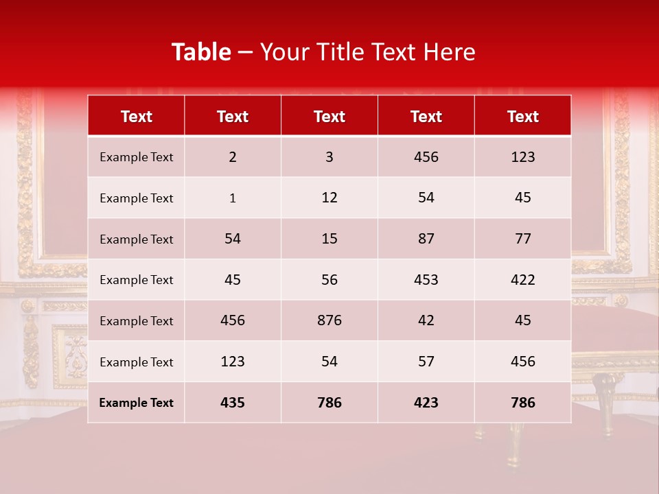 Home Interior PowerPoint Template